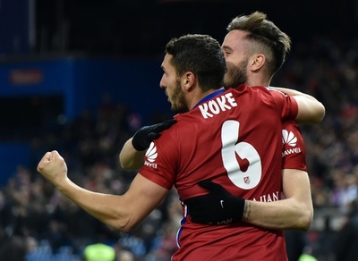 アトレティコがソシエダに快勝、バルサとの勝ち点差を5に