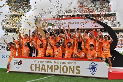 クボタスピアーズ船橋・東京ベイがリーグワン制覇