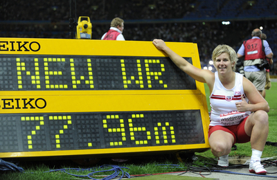 ウロダルチュク 世界新で女子ハンマー投げを制す、世界陸上ベルリン大会