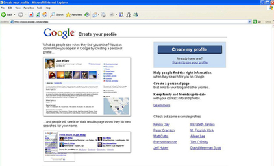 米グーグル、人名検索結果画面にプロフィール表示機能