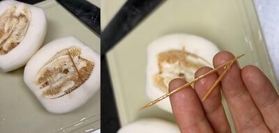 「知らずに食べていたら…」恐怖の異物混入…韓国・半分に切ったマクワウリから、まさかのつまようじ