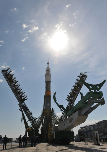 ロシア、ソユーズ打ち上げ計画を一時中止