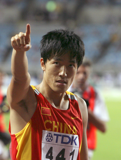 劉翔 男子110メートルハードル制す