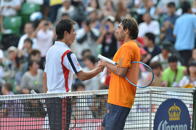 錦織が決勝進出、ジャパンオープン