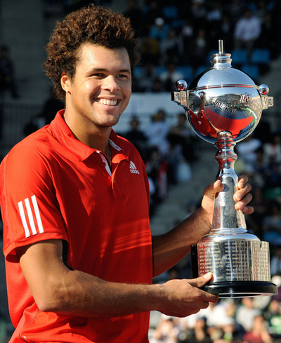 ツォンガ ユーズニーを下し大会初優勝、楽天オープン