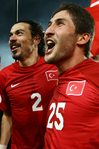 ＜サッカー 欧州選手権2008・予選＞トルコ 最終戦に勝利し本大会出場を決める