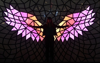 光・音楽・アイデアの祭典「ビビッド・シドニー」、街に彩り