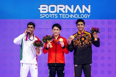 谷川航、岡村真が金メダル アジア大会・体操