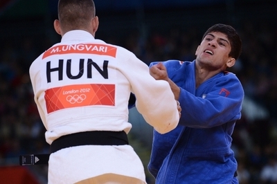 シャフダトゥアシビリが金メダル獲得、柔道男子66キロ級決勝