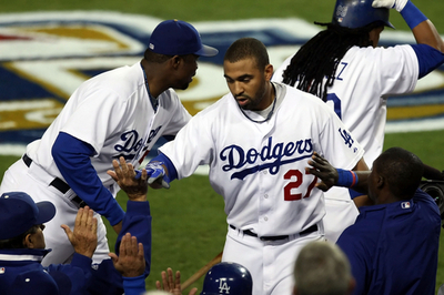 ドジャース カージナルスに先勝、MLBプレーオフ
