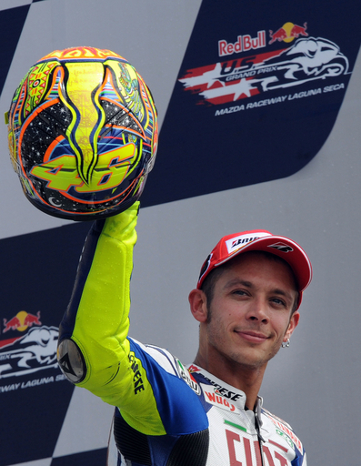 ロッシ 米国GPを制しシーズン4勝目