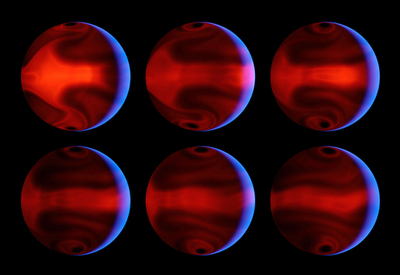 恒星に最接近する太陽系外惑星の様子を観測、米大がスピッツァー宇宙望遠鏡で