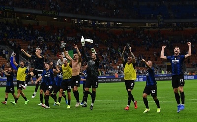 インテルがジェノアに4発快勝、連覇に向けて開幕白星発進