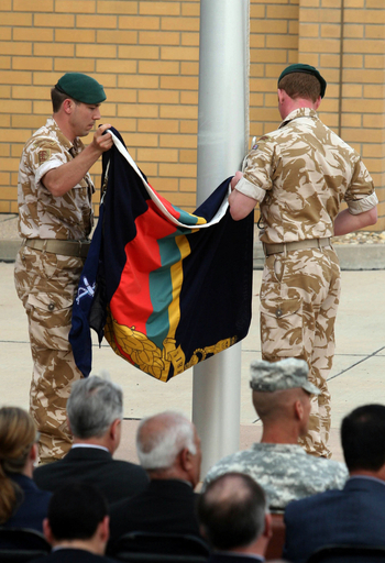 イラク駐留英軍、撤退開始