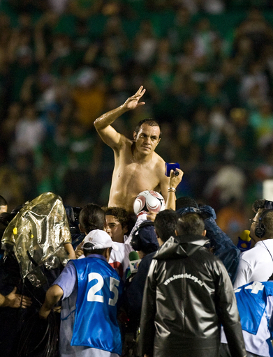 クアウテモク・ブランコが代表引退を発表