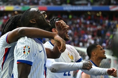 フランスがベルギーに辛勝 EURO8強入り