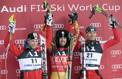 オズボーン・パラダイスが男子スーパー大回転第1戦を制す