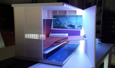 低所得者向け「ハチの巣」住宅が物議、日本のカプセルホテル参考 スペイン