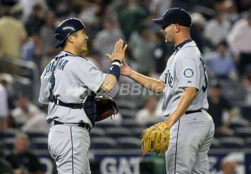 マリナーズが勝利 イチローと城島 松井秀は2安打 写真7枚 ファッション ニュースならmode Press Powered By Afpbb News