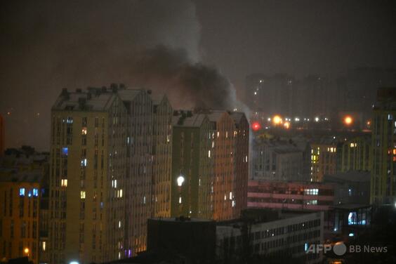 安全保障案拒否のロシア、キーウを攻撃 少なくとも3人死亡
