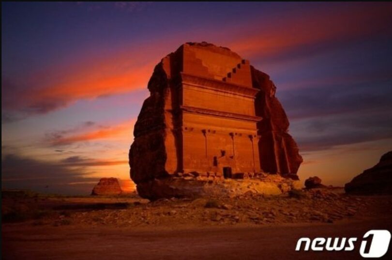 サウジの代表的な名所であるアルウラ（サウジアラビア観光庁提供）(c)news1