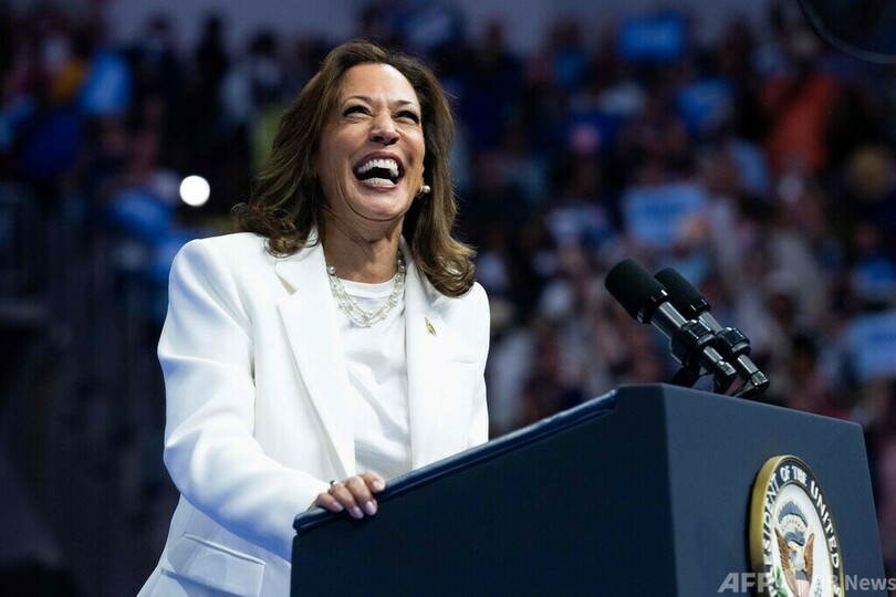 ハリス氏「トランプ時代は終わり」 出馬後初インタビュー