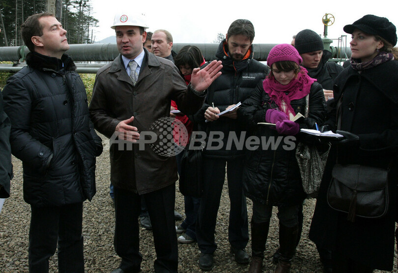 メドベージェフ露大統領、国後島を訪問