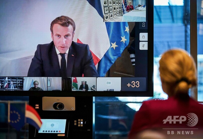 爆発被害のレバノン国民に315億円超を 直接 支援 世界が確約 仏発表 写真4枚 国際ニュース Afpbb News