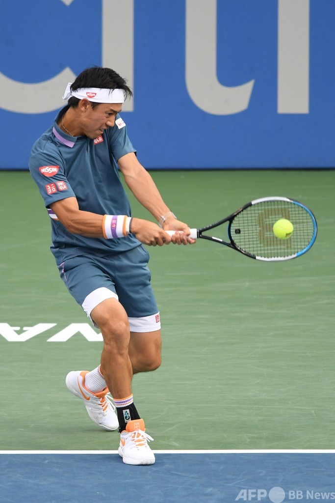 錦織圭、2年以上ぶりのツアー4強入り シティOP