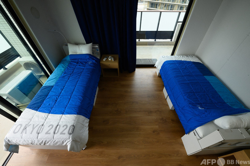 選手村ベッドは「頑丈」とIOC 「反セックス」目的との報道に反論