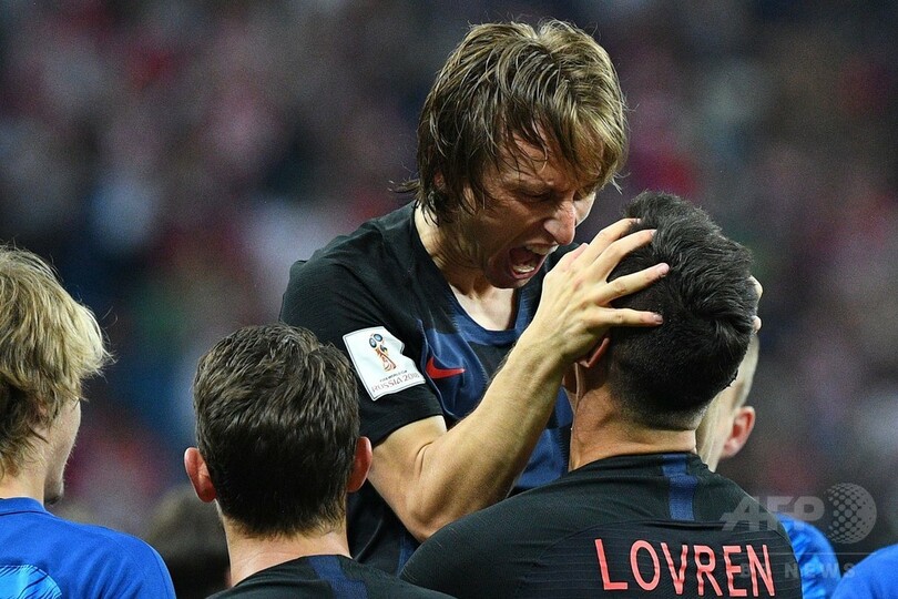 クロアチア準々決勝へ、デンマークとのPK戦を制す