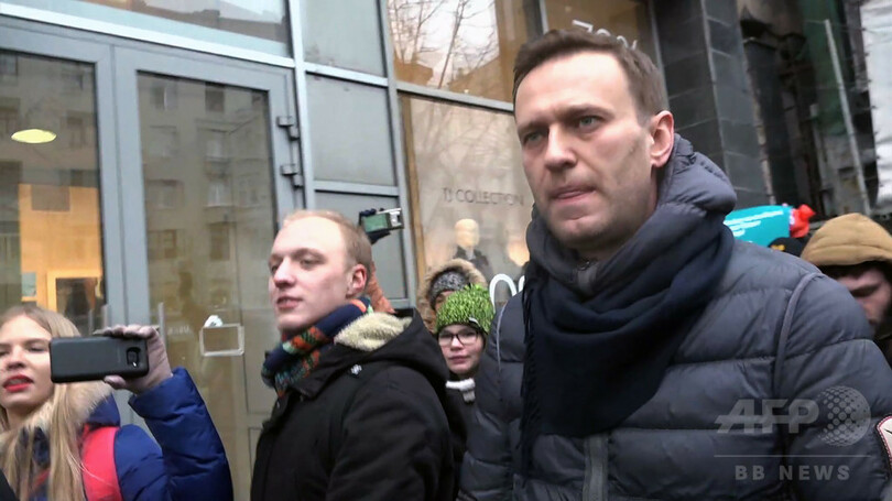 ロシア各地で大統領選の抗議デモ、野党指導者を一時拘束