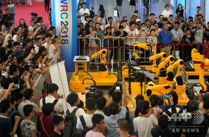 中国ロボット産業の成長率30%を記録 過去5年間で