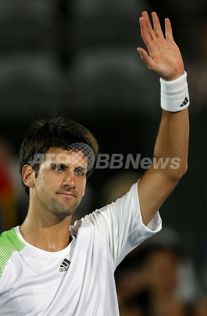 ジョコビッチ アンチッチに快勝し準決勝へ、メディバンク国際 写真6枚 国際ニュース:AFPBB News