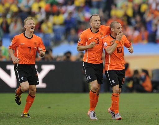 オランダ 日本を下し2連勝、スナイデルが決勝点 W杯 写真25枚 国際