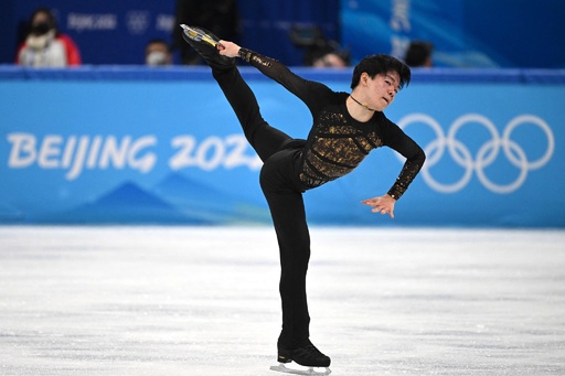 鍵山優真、フィギュア男子FSの演技 北京冬季五輪 写真10枚 国際
