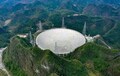 点検作業中の「天眼」（小型無人機から、2020年1月11日撮影）。(c)Xinhua News