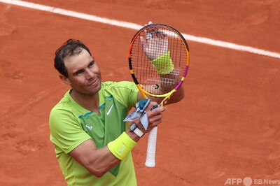 ナダル、全仏OP14度目制覇に向け快勝発進 写真8枚 国際ニュース：AFPBB 