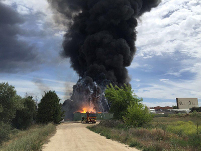 スペイン首都近郊の化学廃棄物リサイクル処理場で爆発、37人負傷