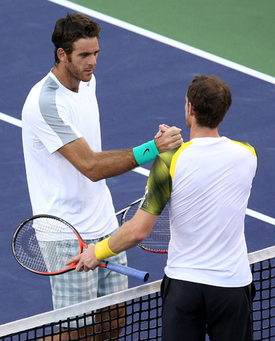 マレーがデルポトロに敗れ準々決勝敗退、BNPパリバ・オープン