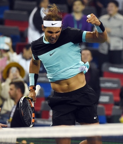 ナダル、ビッグサーバーのカルロビッチとの激戦制す 上海マスターズ