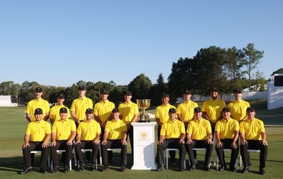 松山/スコット組が初日第1試合に登場 プレジデンツ杯