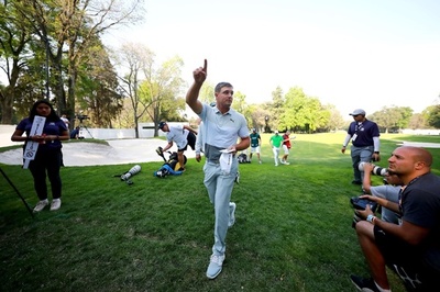 デシャンボーが単独首位、松山は4位T浮上 メキシコ選手権