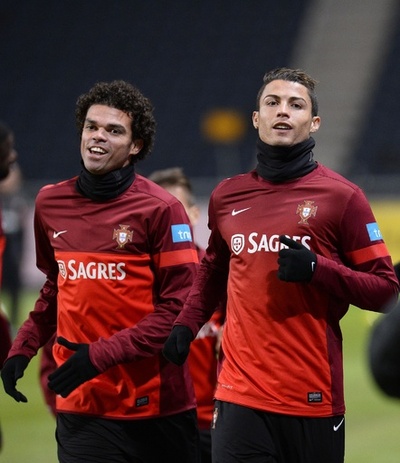 ポルトガル代表、スウェーデン戦に向け調整 W杯欧州プレーオフ