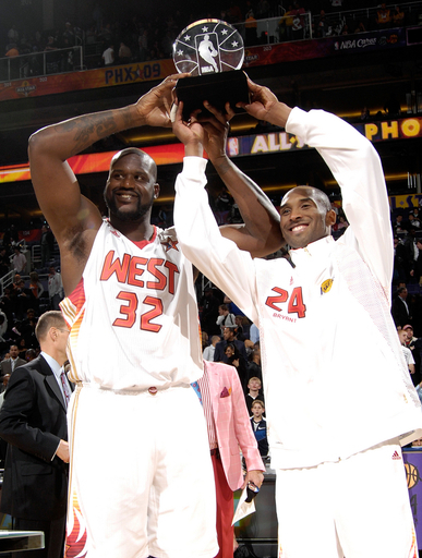 ウエストが勝利 コービーとシャックがMVPに輝く、NBAオールスター