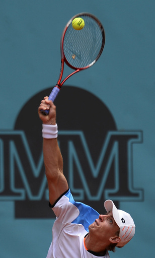 ベルディハがアンダーソン退け準々決勝へ、マドリード・オープン