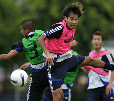 日本代表 オーストラリアとの準々決勝へ向けチーム練習