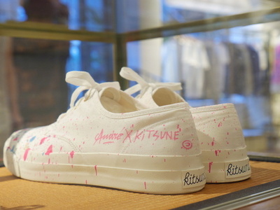 アンドレとメゾン キツネによるコラボ展「Dream Concert Art Show」、貴重な限定アイテムも販売