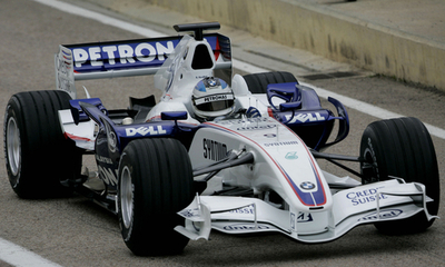 ＜07 F1＞BMWザウバー ニューマシン「F1.07」の初テストを行う - スペイン