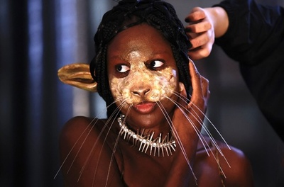 【今日の1枚】アニマルメークが最先端おしゃれ 米NY